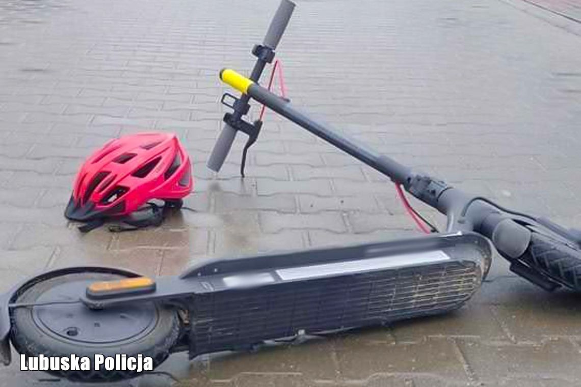 15 osób rannych w wypadkach z hulajnogami. Policja pokazuje dane z Lubuskiego