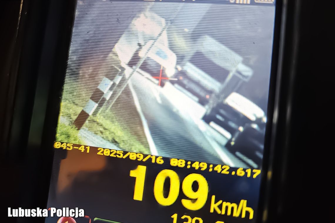 44-letnia kobieta straciła prawo jazdy. Wszystko przez prędkość