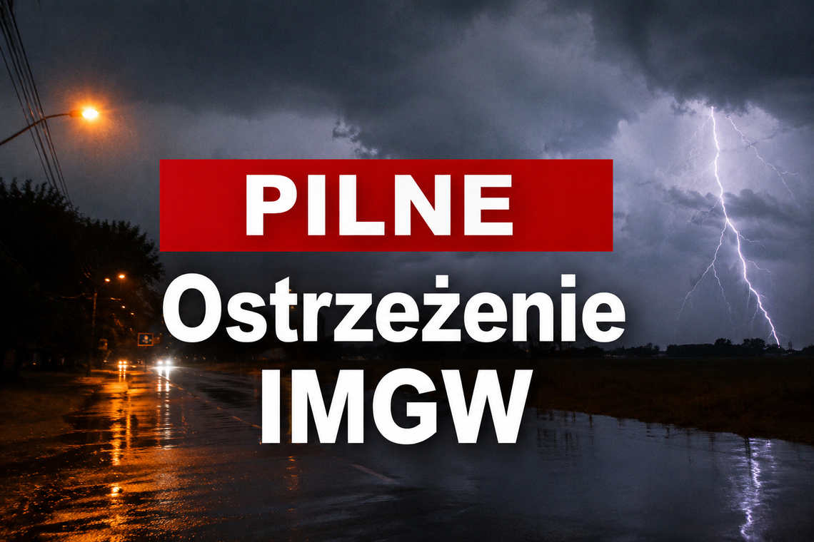 Alert pogodowy dla Gorzowa. Może zrobić się niebezpiecznie Alert pogodowy dla Gorzowa. Może zrobić się niebezpiecznie