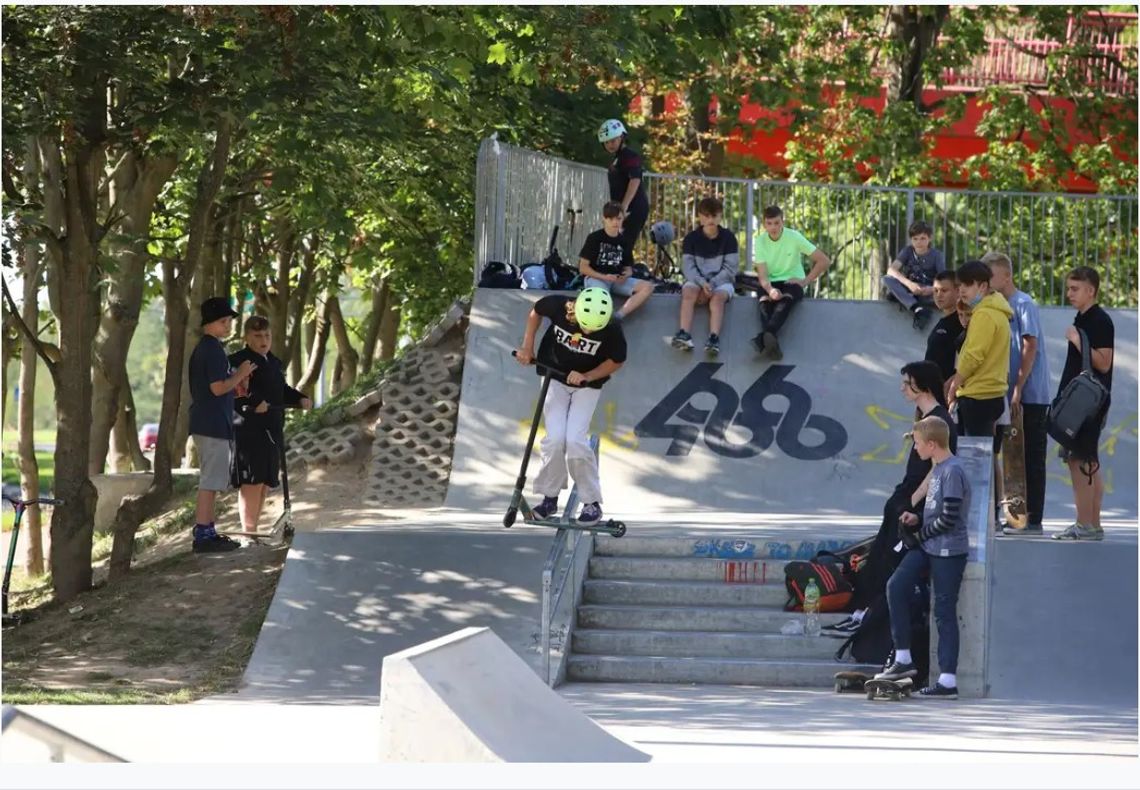 Co z rozbudową skateparku w Parku Kopernika?