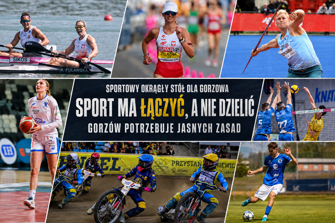 Czas na „okrągły stół” gorzowskiego sportu. Dlaczego potrzebujemy nowej uchwały i jasnych zasad? Czas na „okrągły stół” gorzowskiego sportu. Dlaczego potrzebujemy nowej uchwały i jasnych zasad?