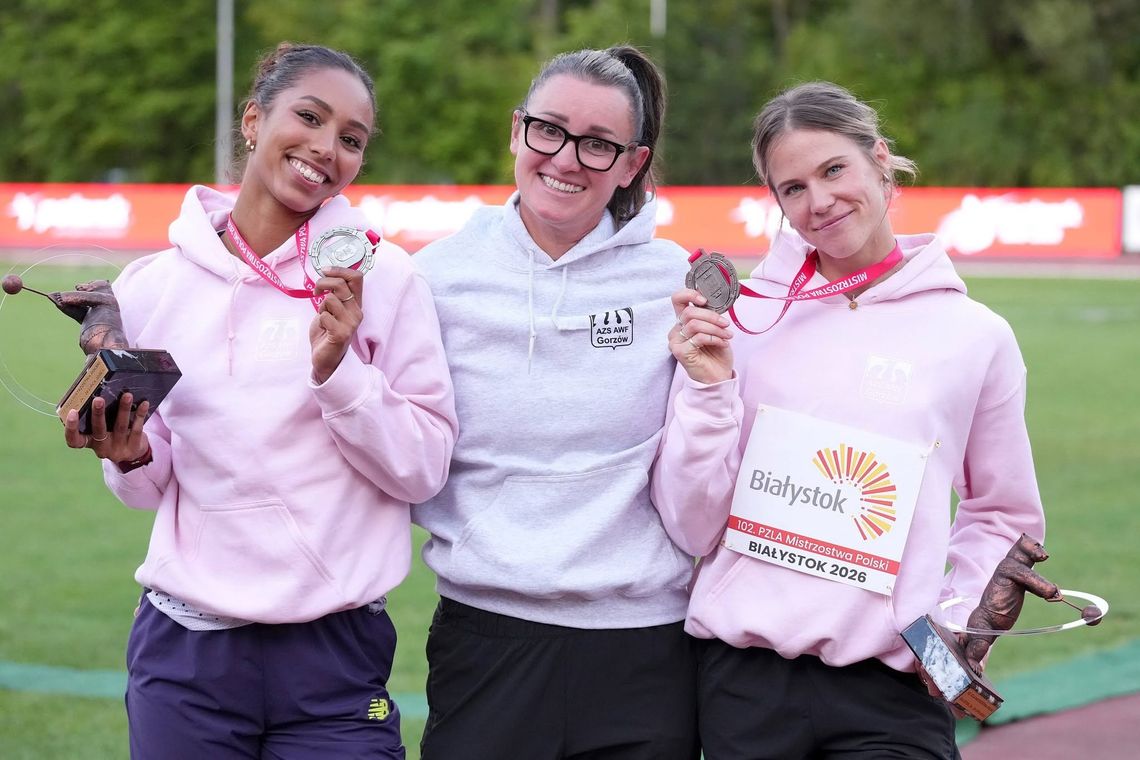Cztery medale gorzowskich sportowców na Mistrzostwach Polski w lekkoatletyce Cztery medale gorzowskich sportowców na Mistrzostwach Polski w lekkoatletyce