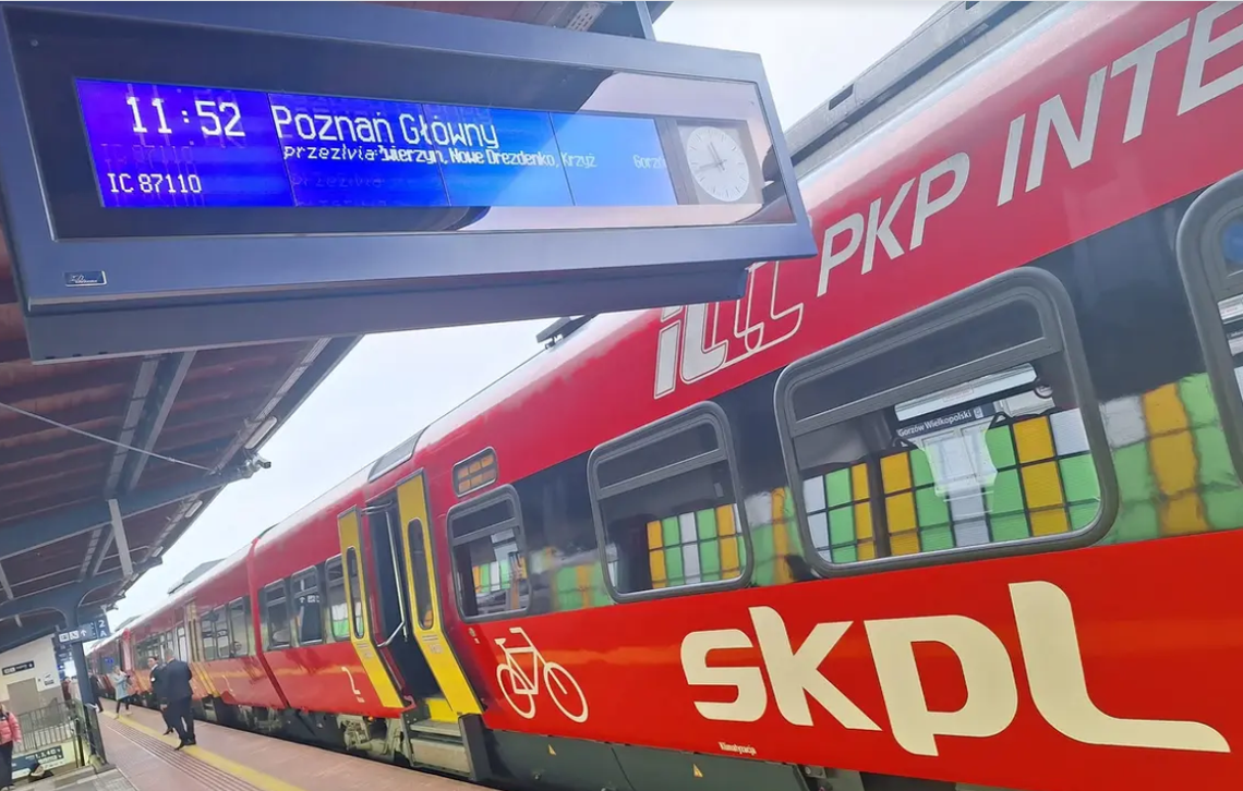 Dobra wiadomość dla pasażerów z Gorzowa. PKP Intercity uruchamia nowy pociąg