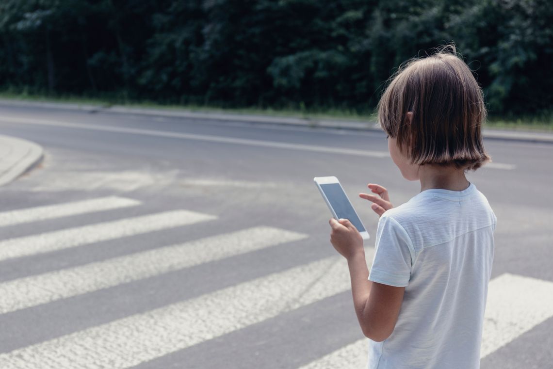 Domaga się całkowitego zakazu używania przez pieszych telefonów na pasach