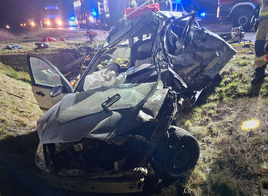 Dwie osoby nie żyją, jedna walczy o życie. Są nowe ustalenia po wypadku pod Gorzowem