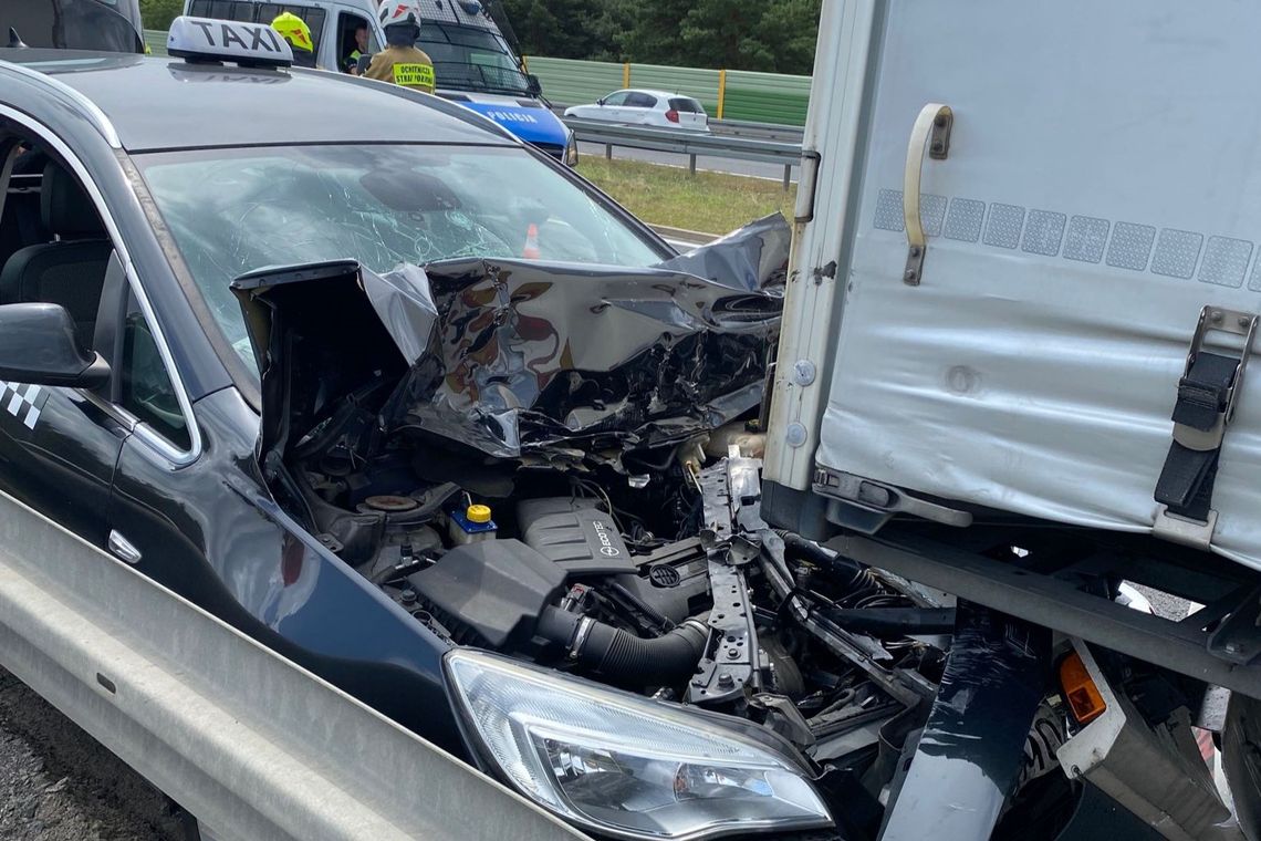 Gorzów. Groźny wypadek na drodze ekspresowej