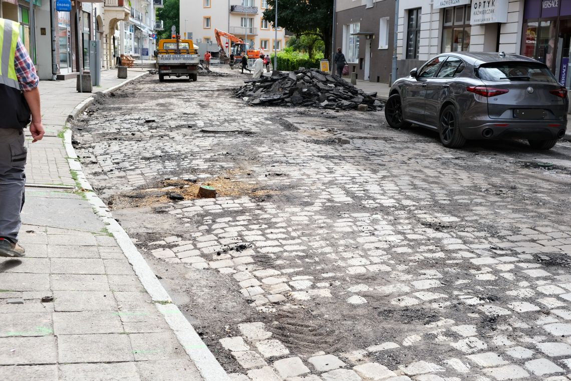 Gorzów. Prace wre w centrum miasta