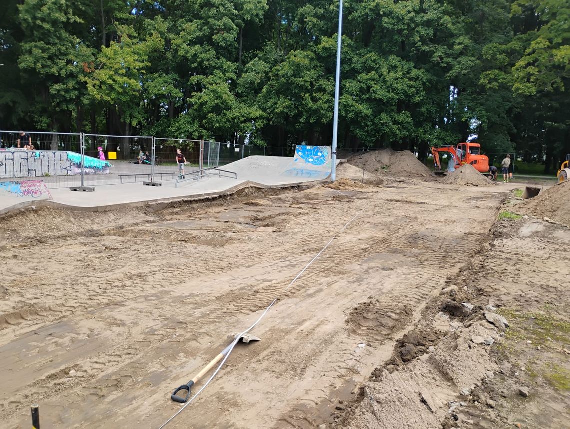 Gorzów: ruszyły prace przy modernizacji skateparku. Będzie większy i lepiej wyposażony