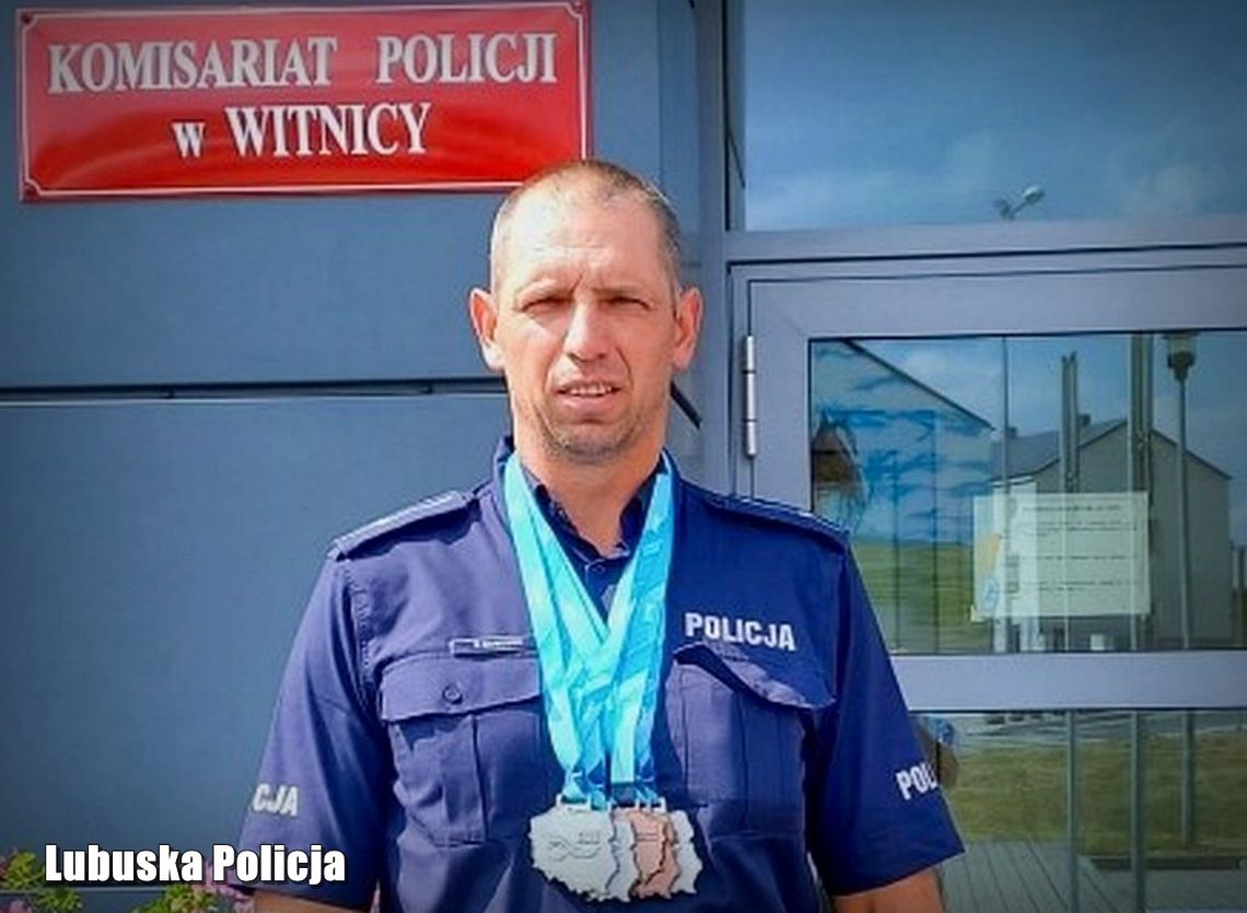 Gorzowski policjant z 5 medalami MŚ w kajakarstwie