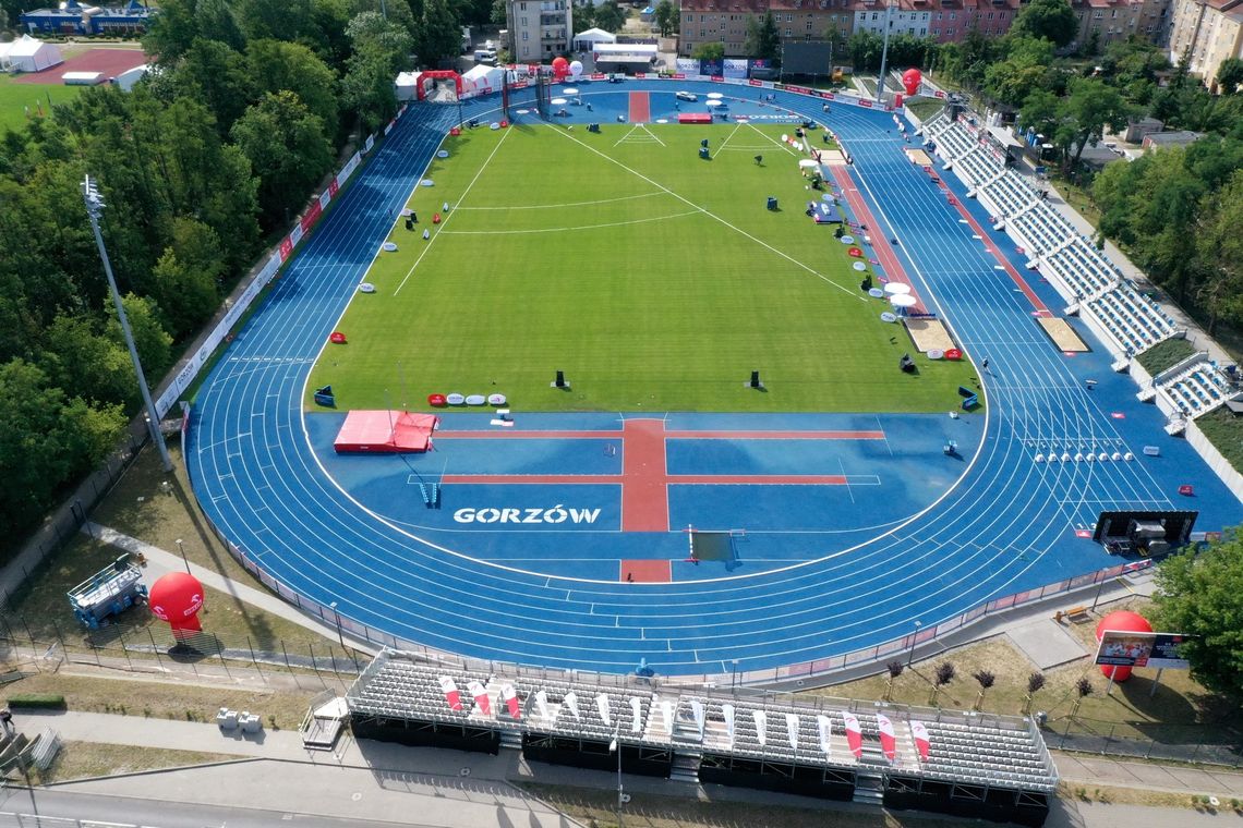 Gorzowski stadion lekkoatletyczny ponownie otwarty dla mieszkańców