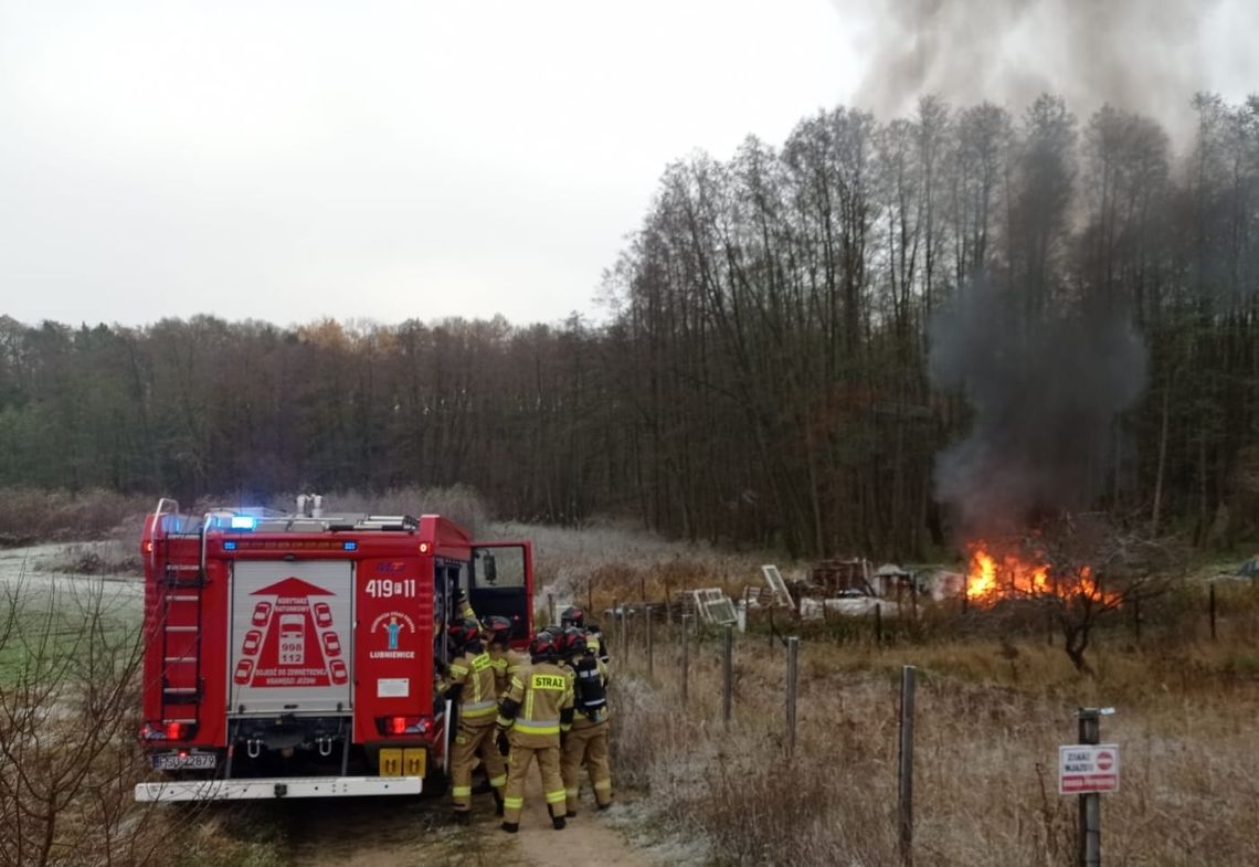Groźnie zdarzenie w regionie. Interweniowali strażacy i policja