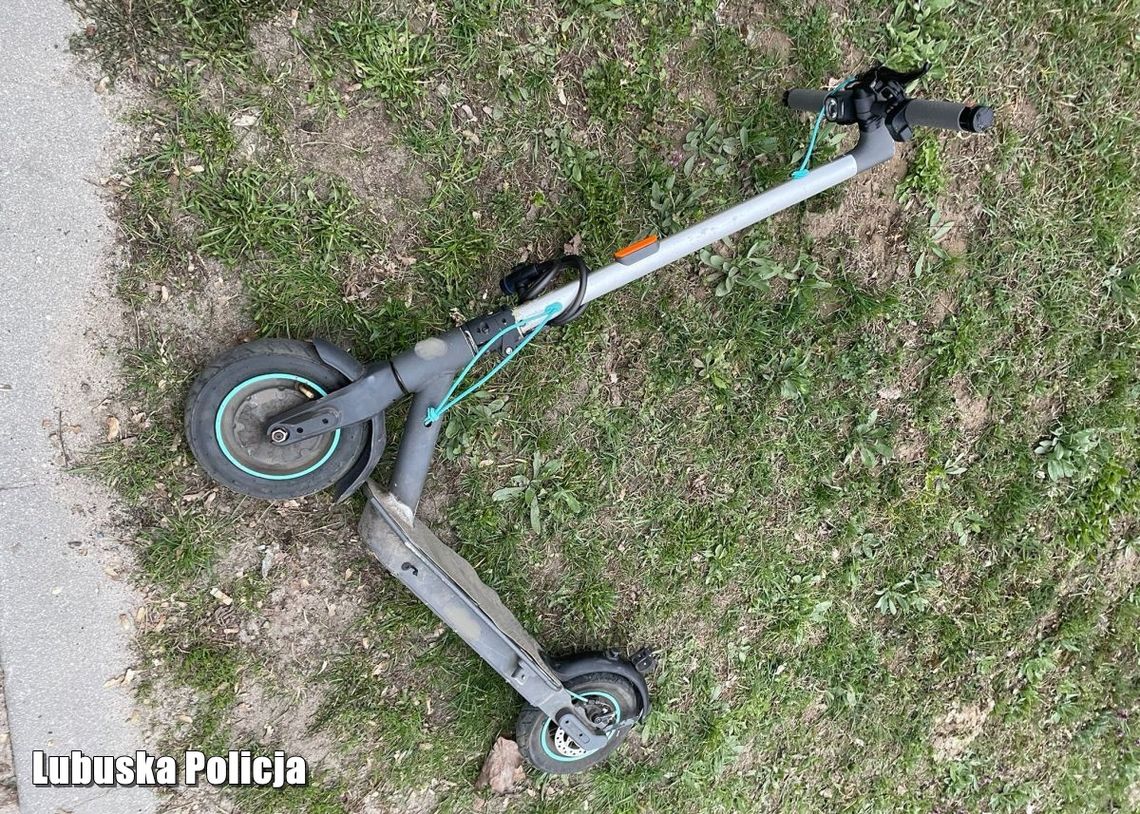 Groźny wypadek na hulajnodze. Policja ujawnia, co mogło zwiększyć ryzyko