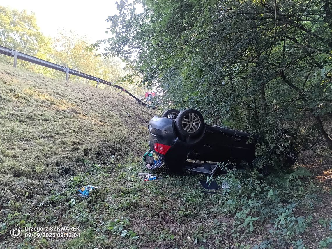 Groźny wypadek w Lubuskiem – jedna osoba w szpitalu