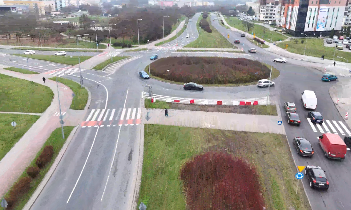 Kolejne rondo w Gorzowie z poprawionym oznakowaniem – są nowe tablice