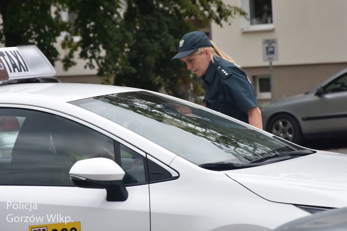 Kontrole taksówek w Gorzowie. Sporo nieprawidłowości wykrytych przez służby