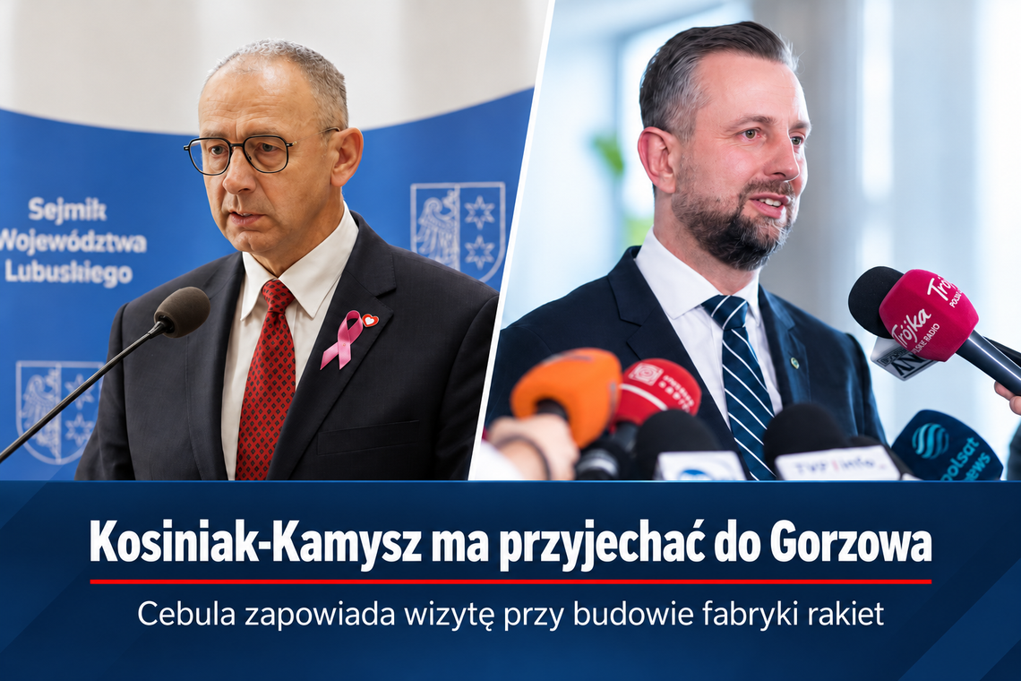 Kosiniak-Kamysz ma przyjechać do Gorzowa. Wojewoda zapowiada wizytę przy budowie fabryki rakiet Kosiniak-Kamysz ma przyjechać do Gorzowa. Wojewoda zapowiada wizytę przy budowie fabryki rakiet