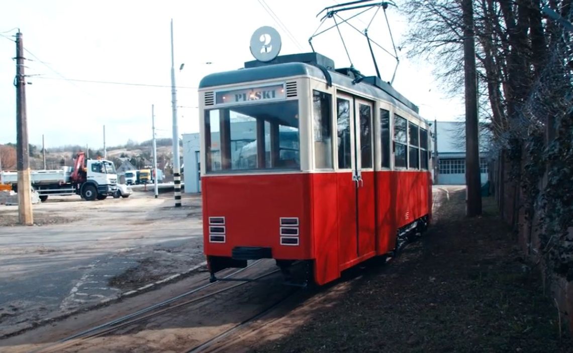 Kultowy tramwaj z 1955