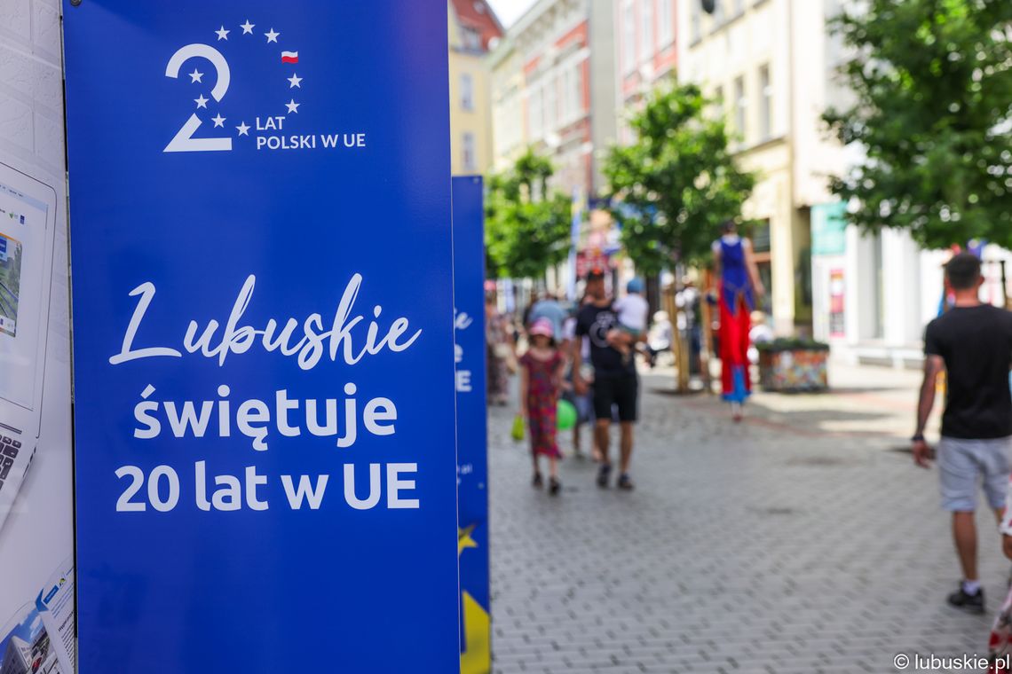 Lubuskie świętuje 20 lat w Unii Europejskiej