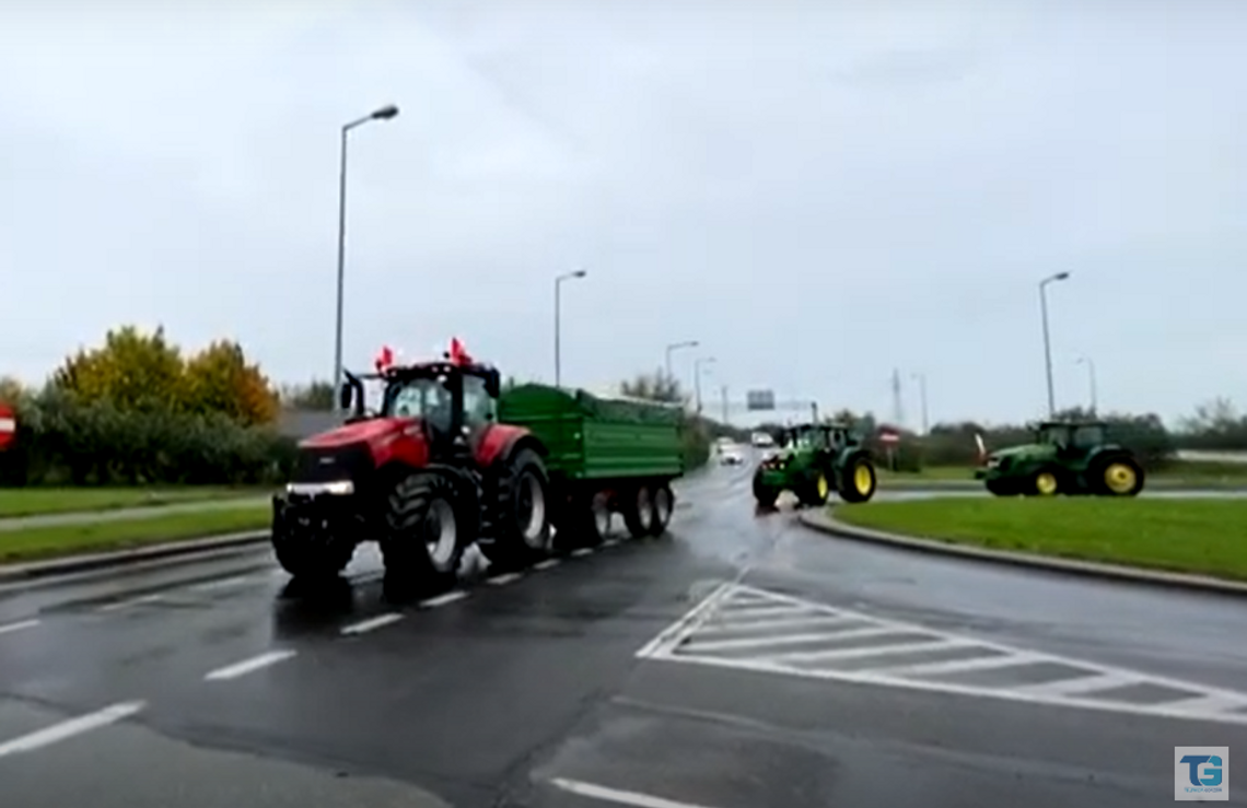 Manifestacja rolników w Gorzowie