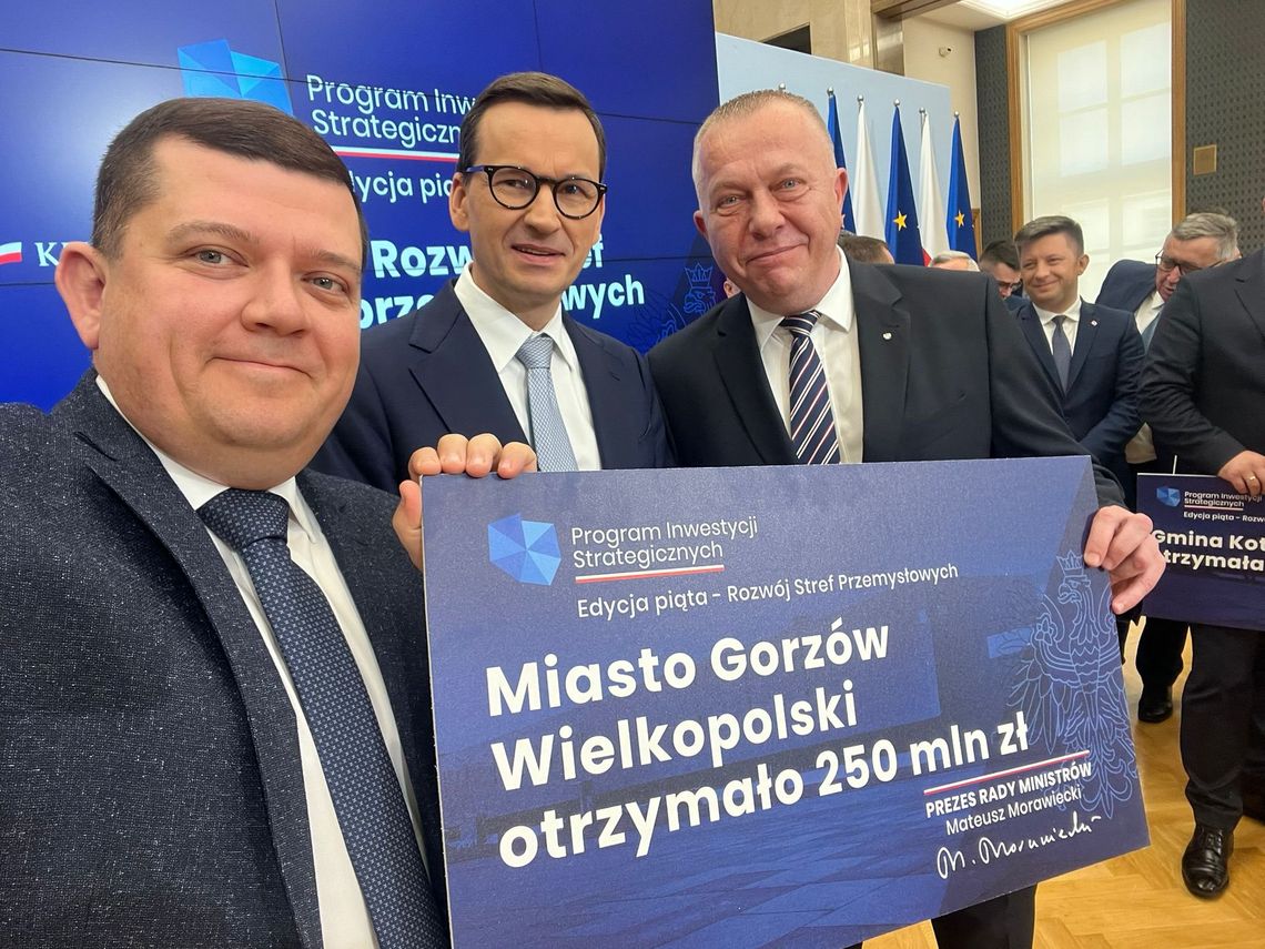 Miliony trafią do Gorzowa!