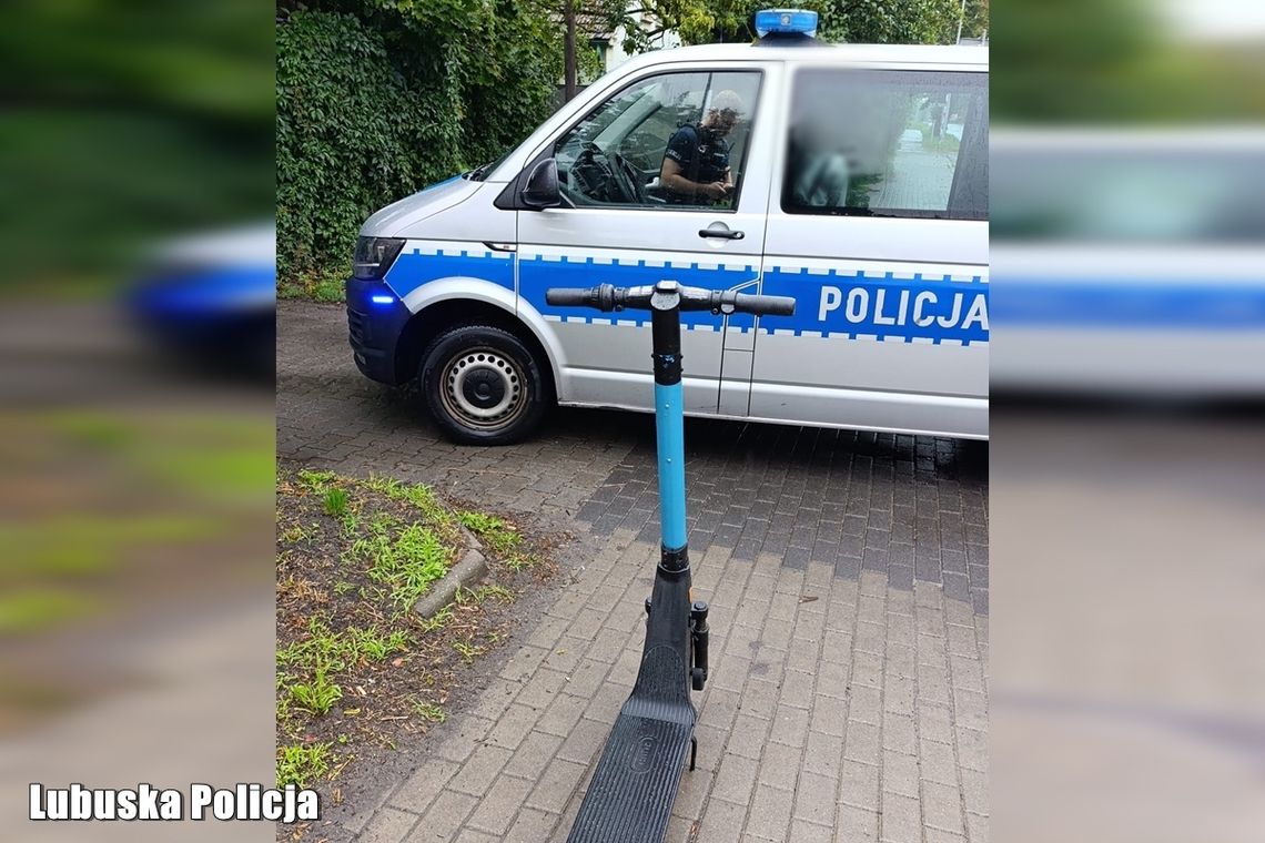 Nieodpowiedzialna jazda zakończona interwencją policji