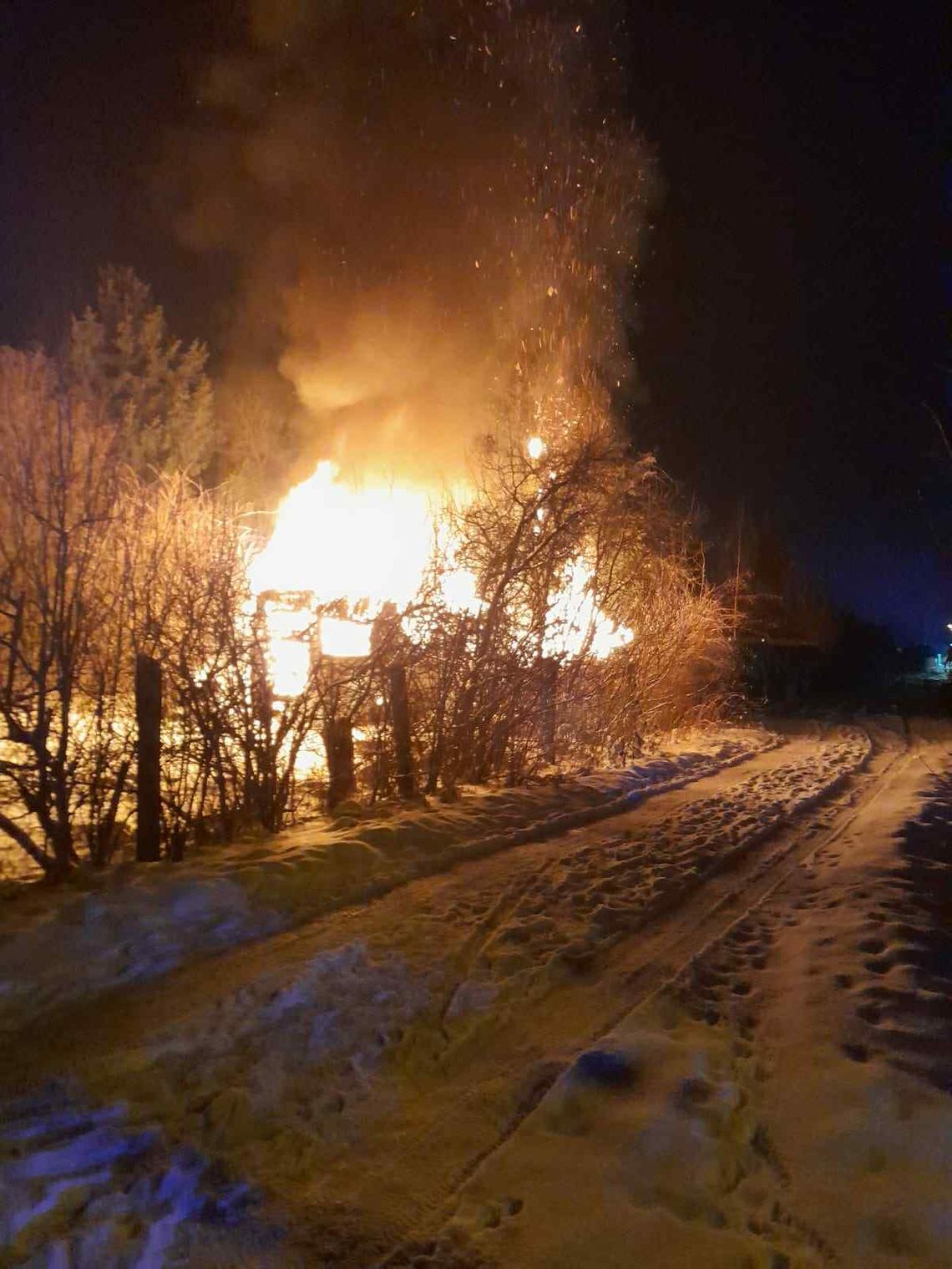 Nocny dramat na działkach w Gorzowie