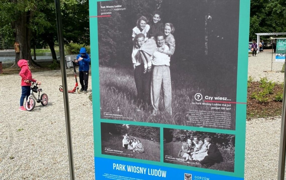 Park Wiosny Ludów w albumach rodzinnych gorzowian