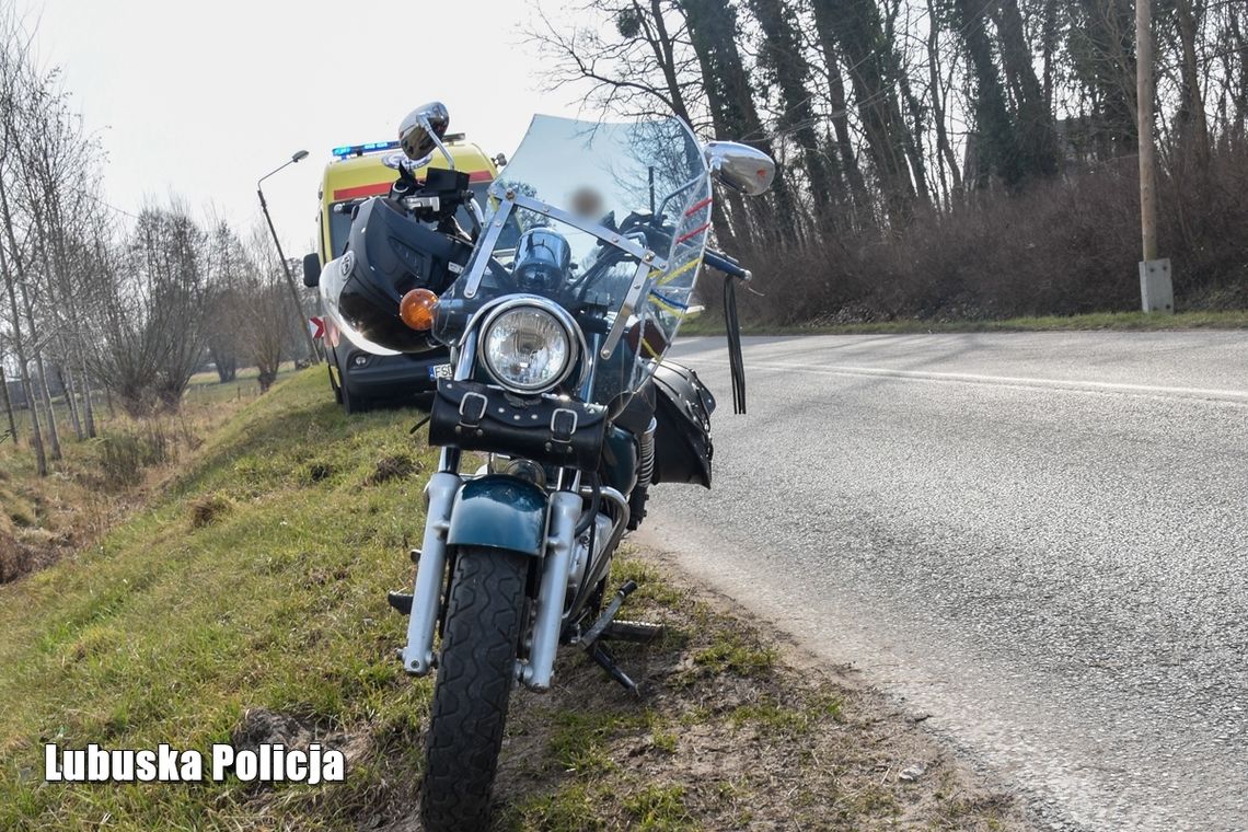 Pierwsze zdarzenia drogowe z udziałem motocyklistów. Policja apeluje o ostrożność