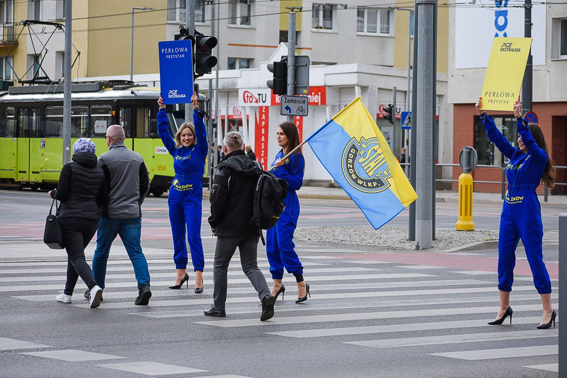 Podprowadzające Stali Gorzów ruszyły w miasto