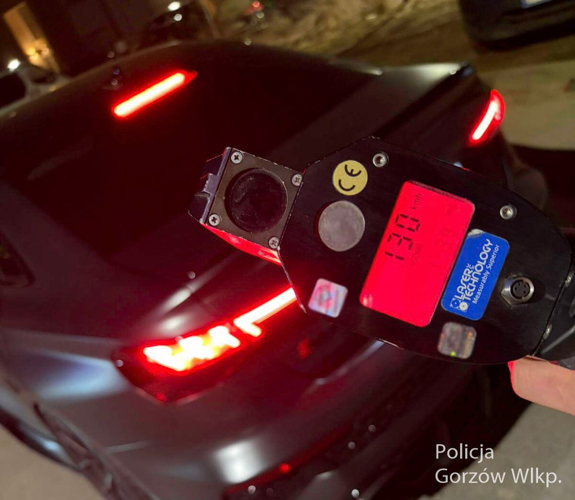 Policjanci zatrzymali go wieczorem w Gorzowie. Szybko stracił uprawnienia