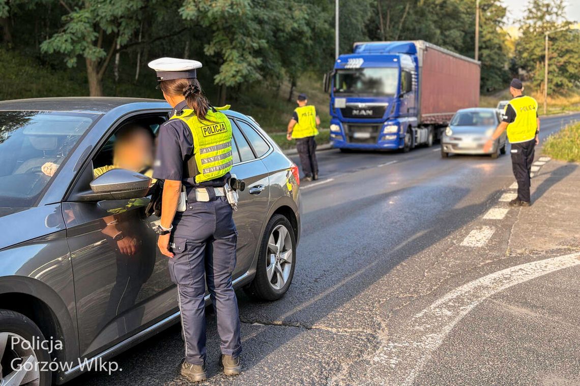 Poranne kontrole kierowców w Gorzowie. Nie obyło się bez konsekwencji Poranne kontrole kierowców w Gorzowie. Nie obyło się bez konsekwencji