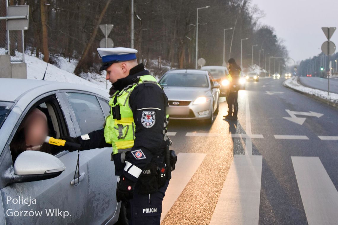 Poranne kontrole trzeźwości w Gorzowie – wszyscy kierowcy byli trzeźwi!