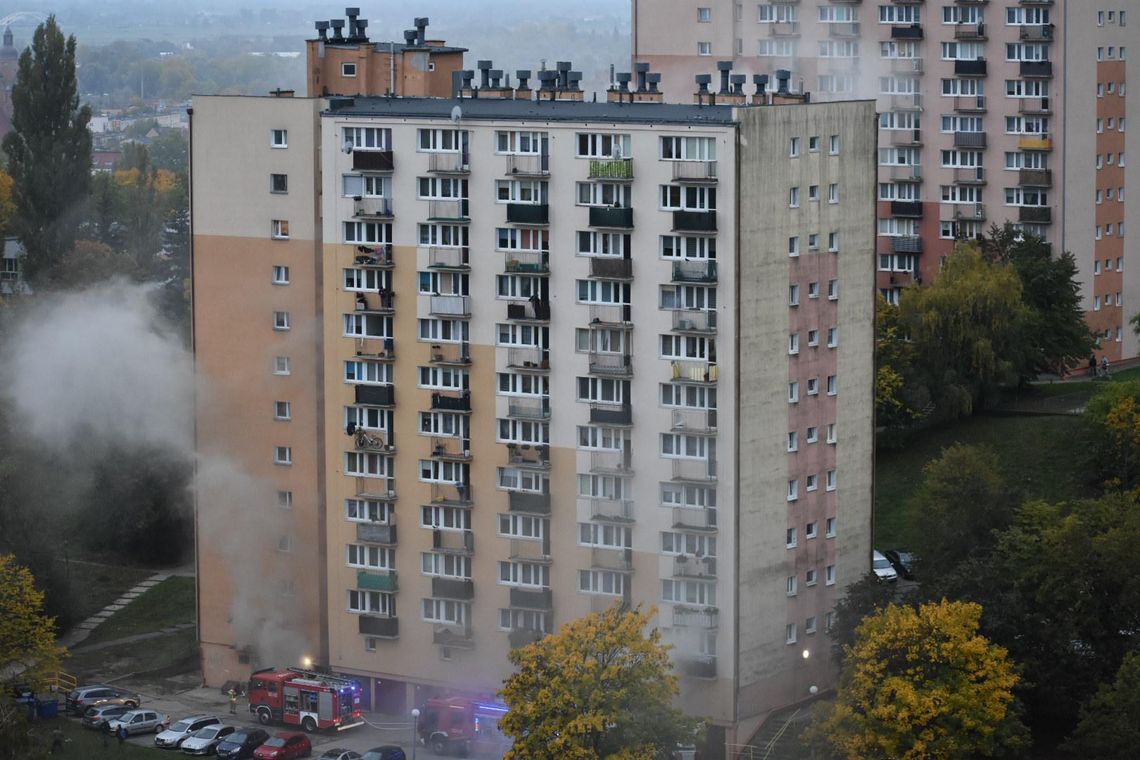 Pożar obiektu mieszkalnego w Gorzowie