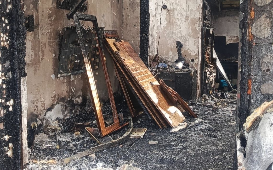 Pożar pod Gorzowem. Rodzina straciła dach nad głową