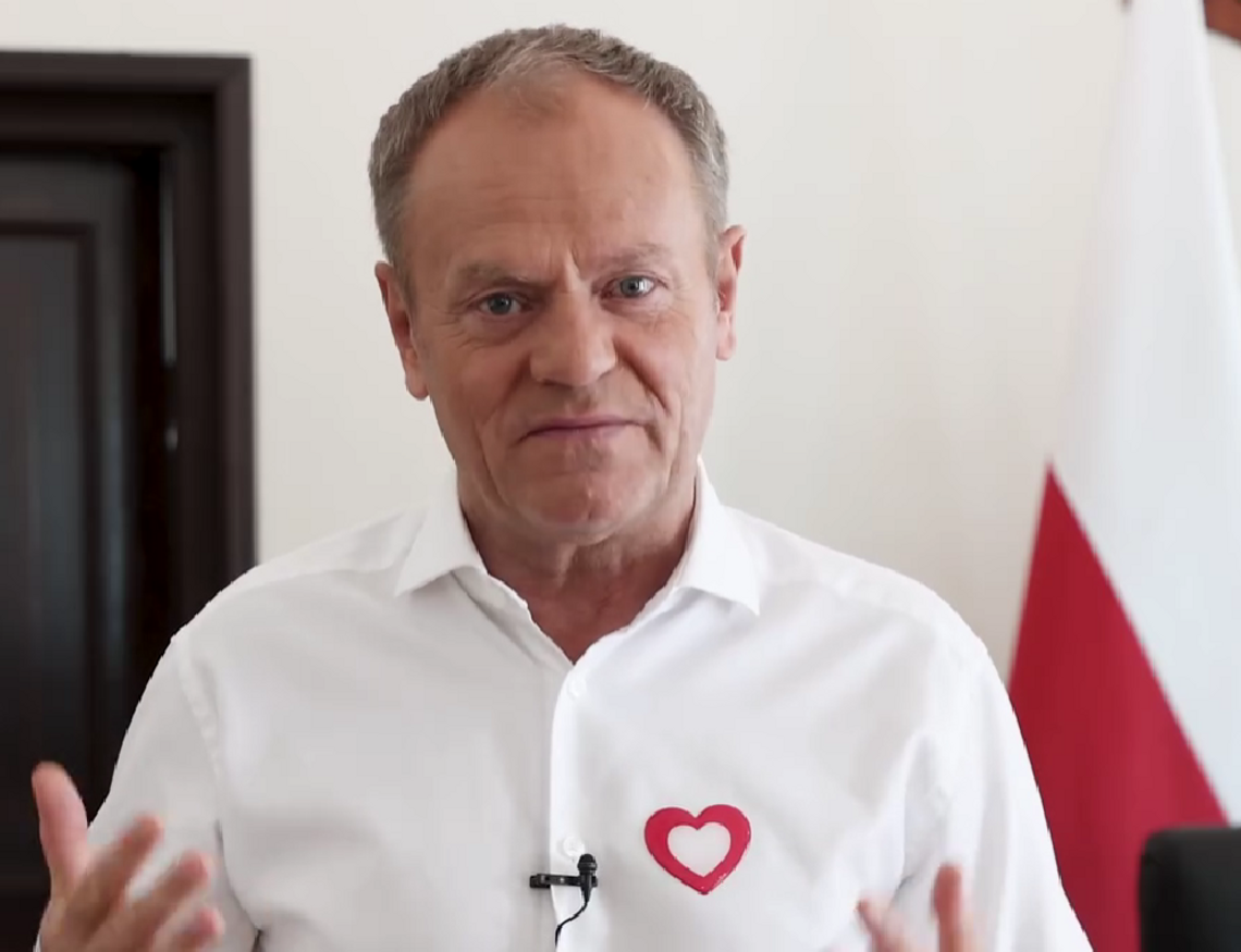 Premier Donald Tusk wspiera Piotra Wilczewskiego [wideo]