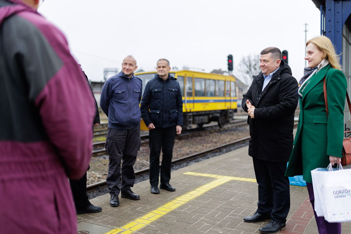 Prezydenci Gorzowa brali udział w kolejowej inspekcji