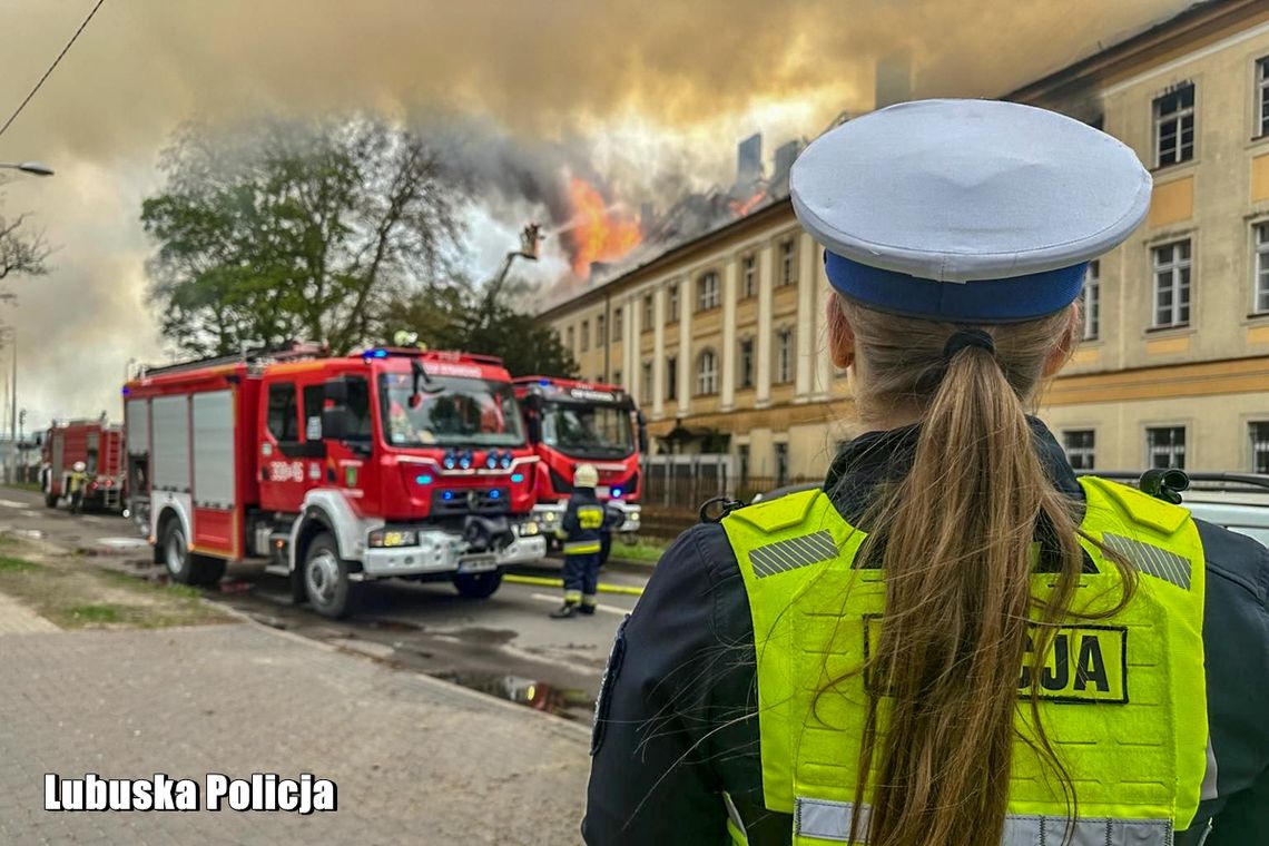 Przedstawiono zarzuty w sprawie pożaru Akademii im. Jakuba z Paradyża w Gorzowie Wielkopolskim