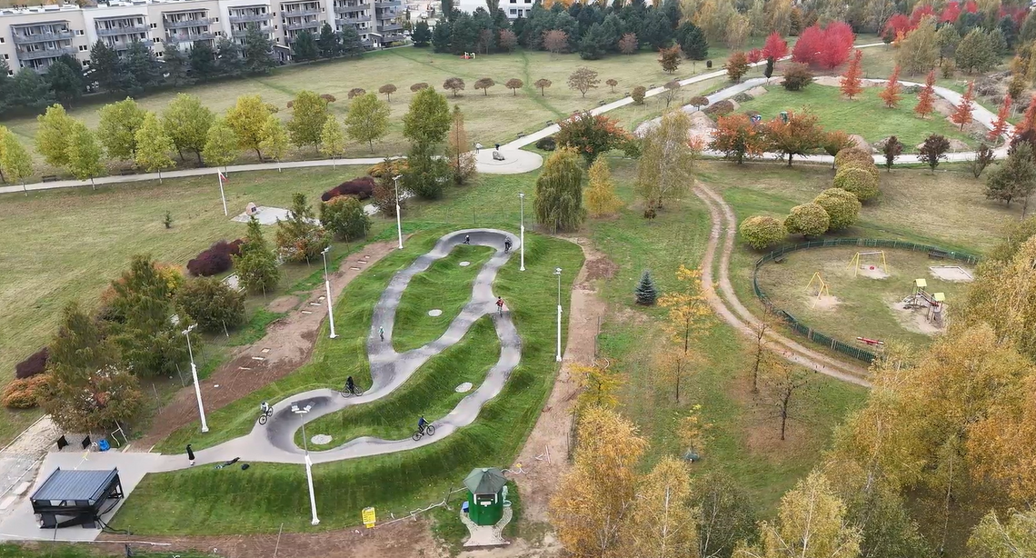 Pumptrack w parku 750-lecia już gotowy! Sprawdź, kiedy ruszy