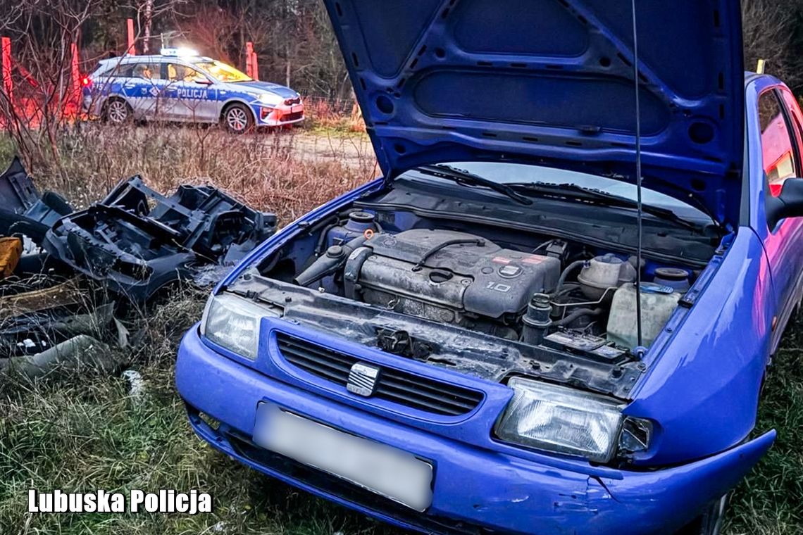 Rozbił auta i uciekł – zatrzymany kierowca miał trzy promile