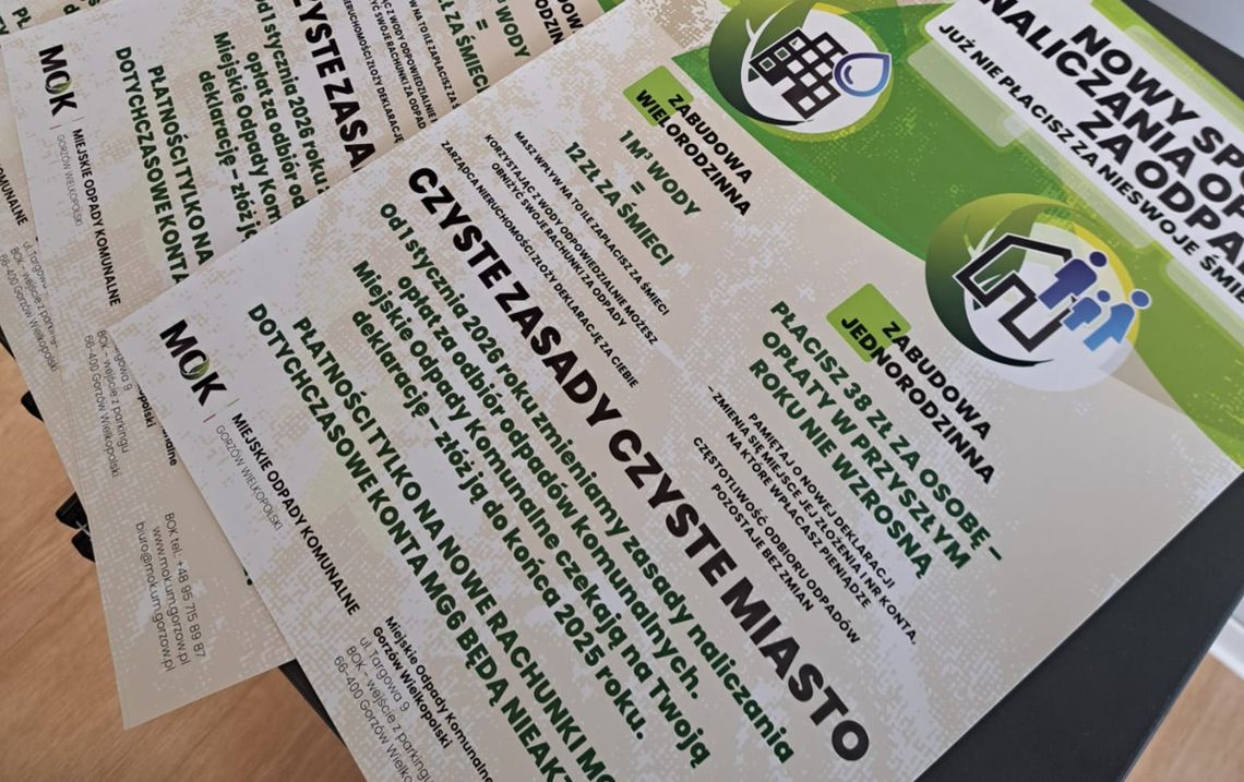 Śmieci drożej czy taniej? Gorzów wprowadza nowe zasady naliczania opłat