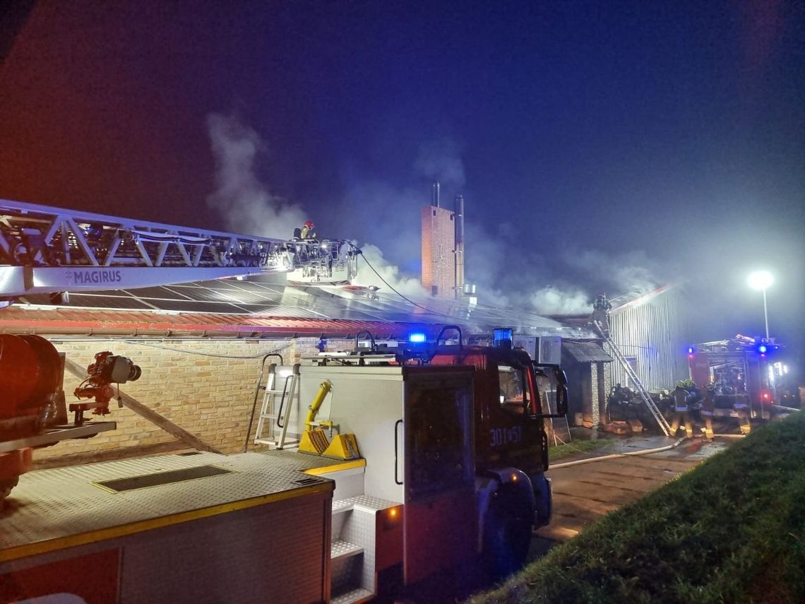 Strażacy walczyli z żywiołem w restauracji koło Gorzowa