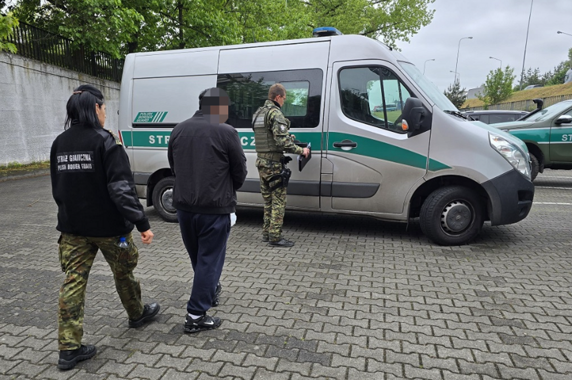 Świecko: Straż Graniczna zatrzymała siedem osób – nielegalni migranci i złodzieje aut