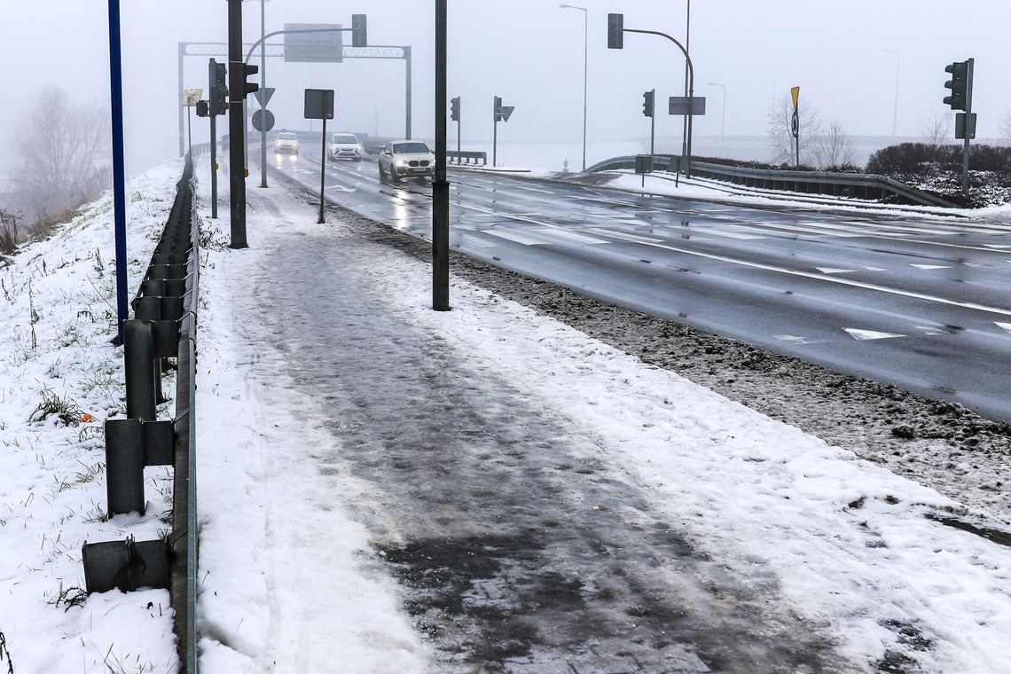 Synoptycy ostrzegają! Może być ślisko!