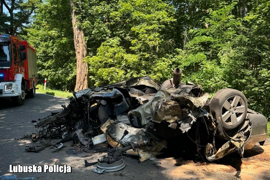 Tragiczny wypadek w Międzyrzeczu! Nie żyje 42-latek