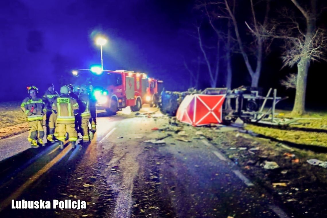 Tragiczne zdarzenia na lubuskich drogach – wspólnie zróbmy wszystko, aby bezpiecznie dotrzeć do celu