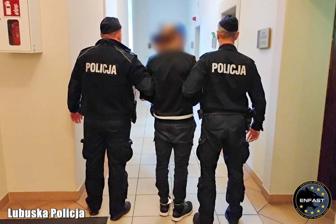 Uciekł po zabójstwie w Warszawie. Wpadł w Niemczech — kluczowa była praca policjantów z Gorzowa Uciekł po zabójstwie w Warszawie. Wpadł w Niemczech — kluczowa była praca policjantów z Gorzowa