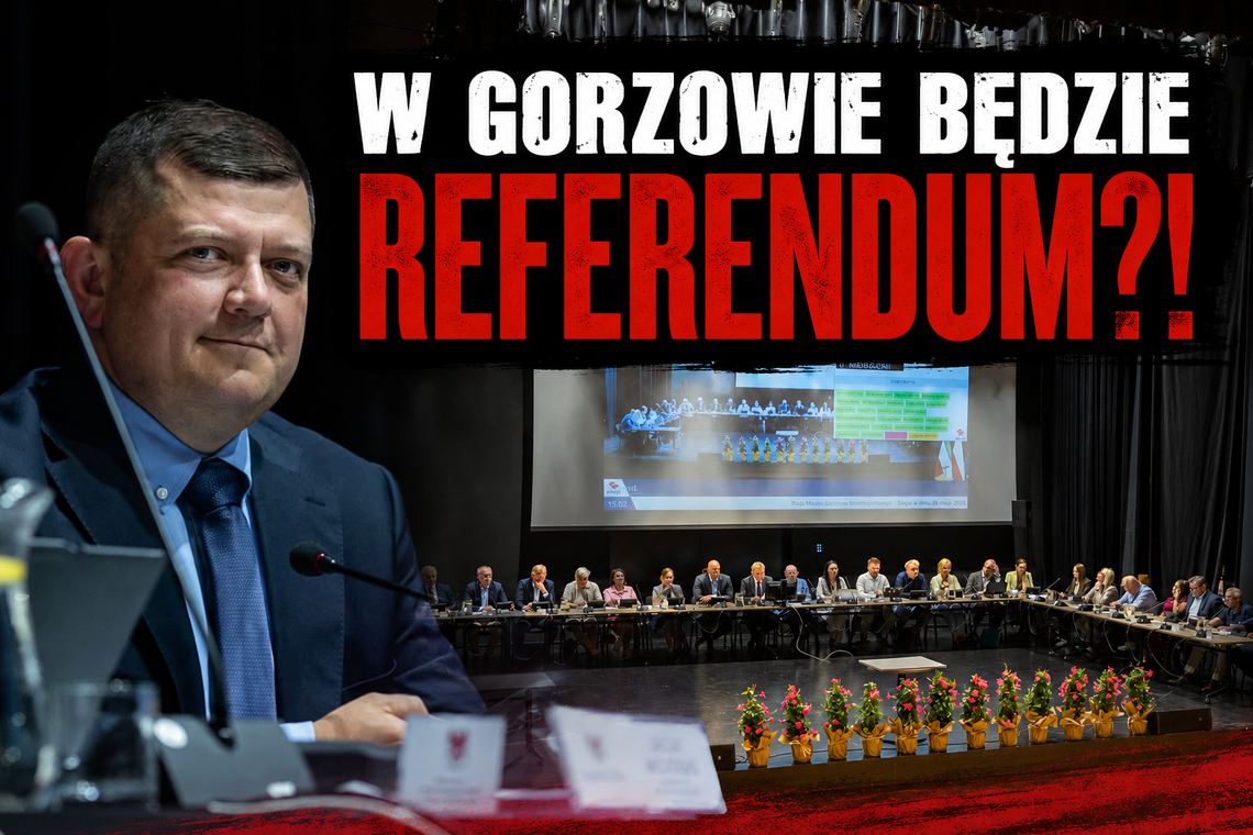 W Gorzowie chcą referendum. Po wakacjach rozpoczną zbiórkę podpisów W Gorzowie chcą referendum. Po wakacjach rozpoczną zbiórkę podpisów