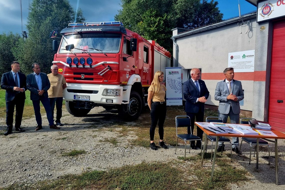 W Krasowcu rozpoczyna się budowa Gminnego Centrum Ratownictwa