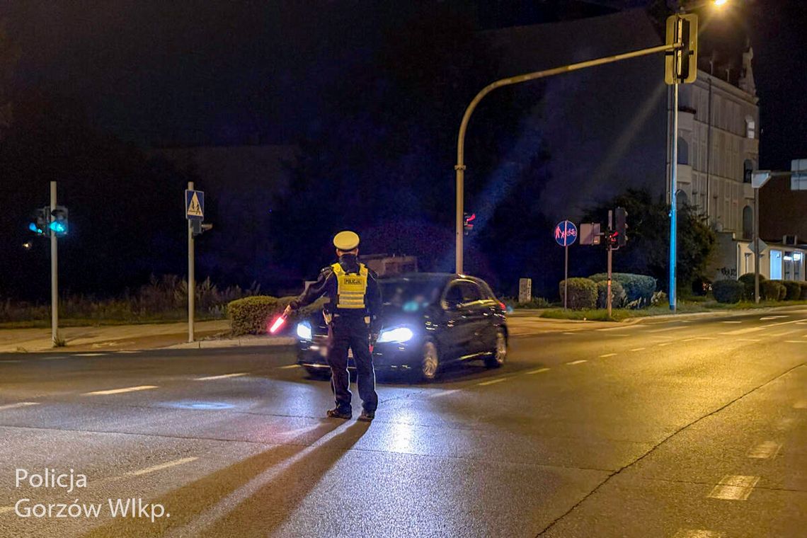 Weekendowe kontrole trzeźwości w Gorzowie – pięciu pijanych kierowców zatrzymanych!