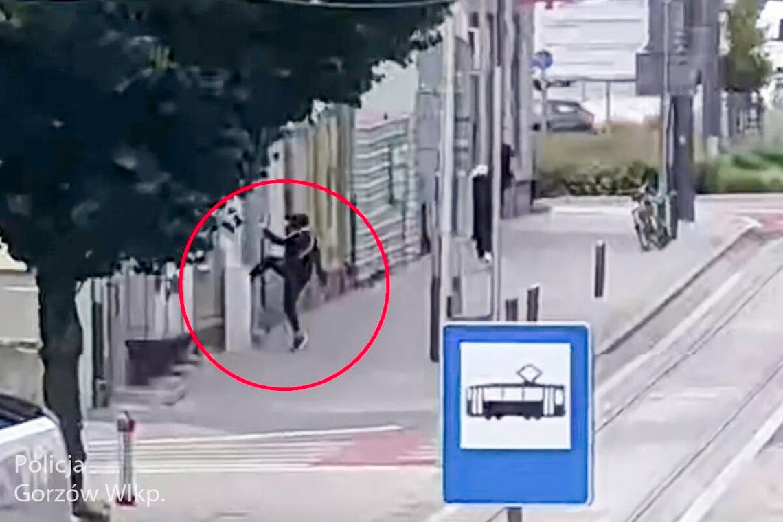 Włamanie w centrum Gorzowa w biały dzień. 18-latek zatrzymany po pościgu